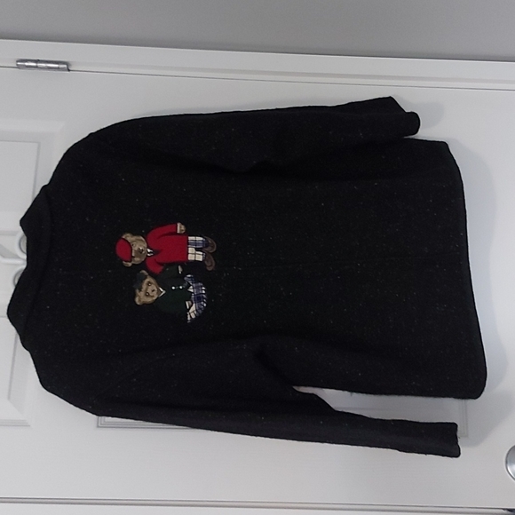 Gaddy Sport collection 100% wool button sweater with pockets - Picture 4 of 8